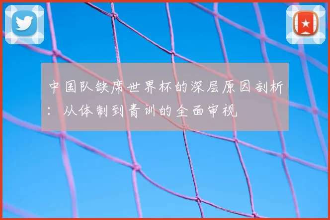 中国队缺席世界杯的深层原因剖析：从体制到青训的全面审视